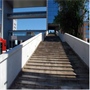 Stairway prior to application